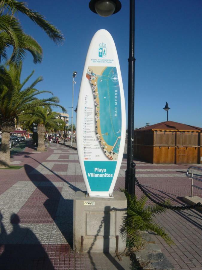 Chalet I Con Terraza En La Playa San Pedro del Pinatar Eksteriør bilde